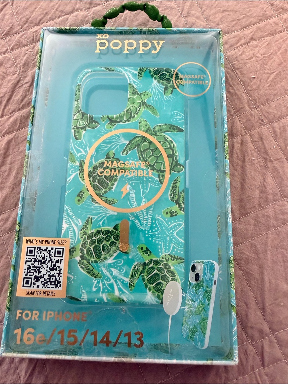 MagSafe Compatible Sea Turtle iPhone Case 16e, 15, 14, 13